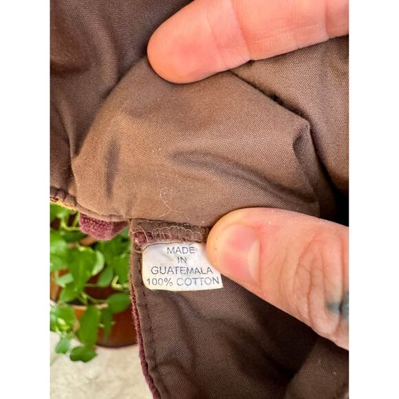 Handmade Guatemalan 100% Cotton Purse with Coconut Shell Button - Picture 7 of 8